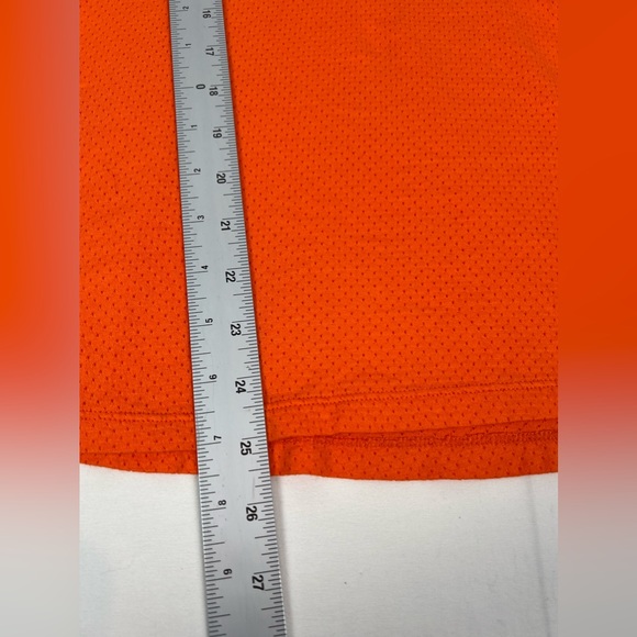 Touch by Alyssa Mulino Bears Top Size Small Orange / Blue NWT - Picture 7 of 11